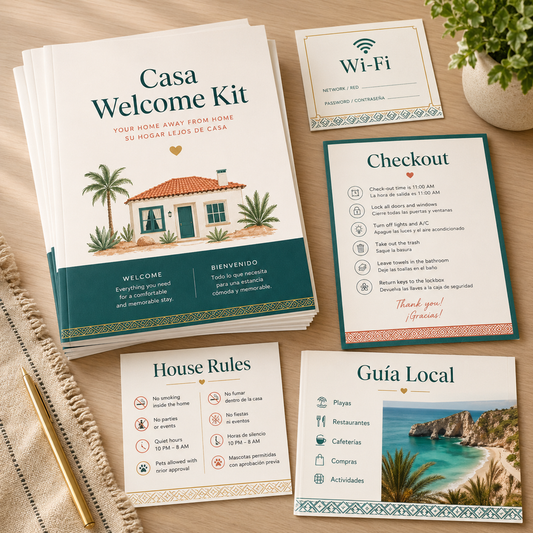 Kit de Bienvenida Casa / Casa Welcome Kit